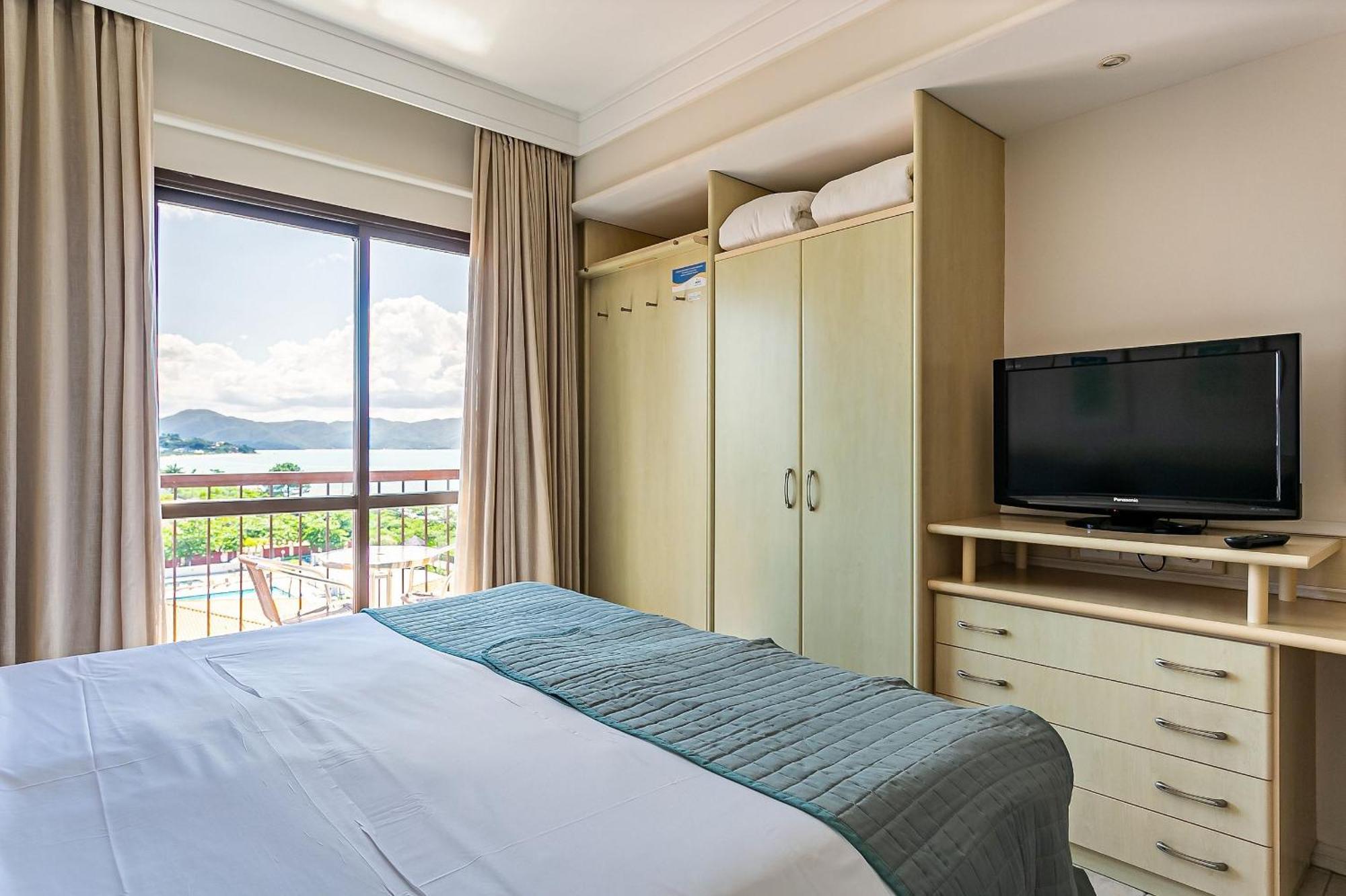 Resort Pe Na Areia - Studios Direto Com Proprietario Jbvjr Флорианополис Экстерьер фото