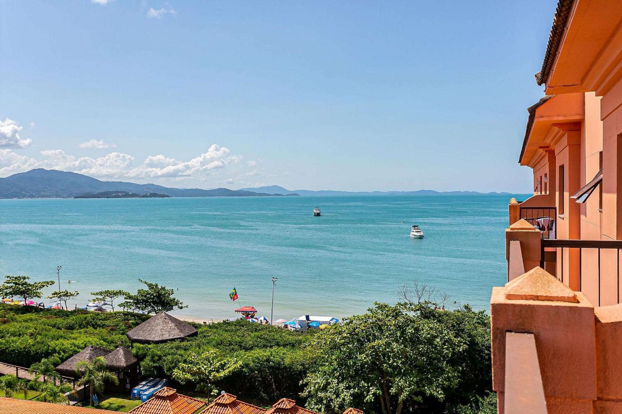 Resort Pe Na Areia - Studios Direto Com Proprietario Jbvjr Флорианополис Экстерьер фото