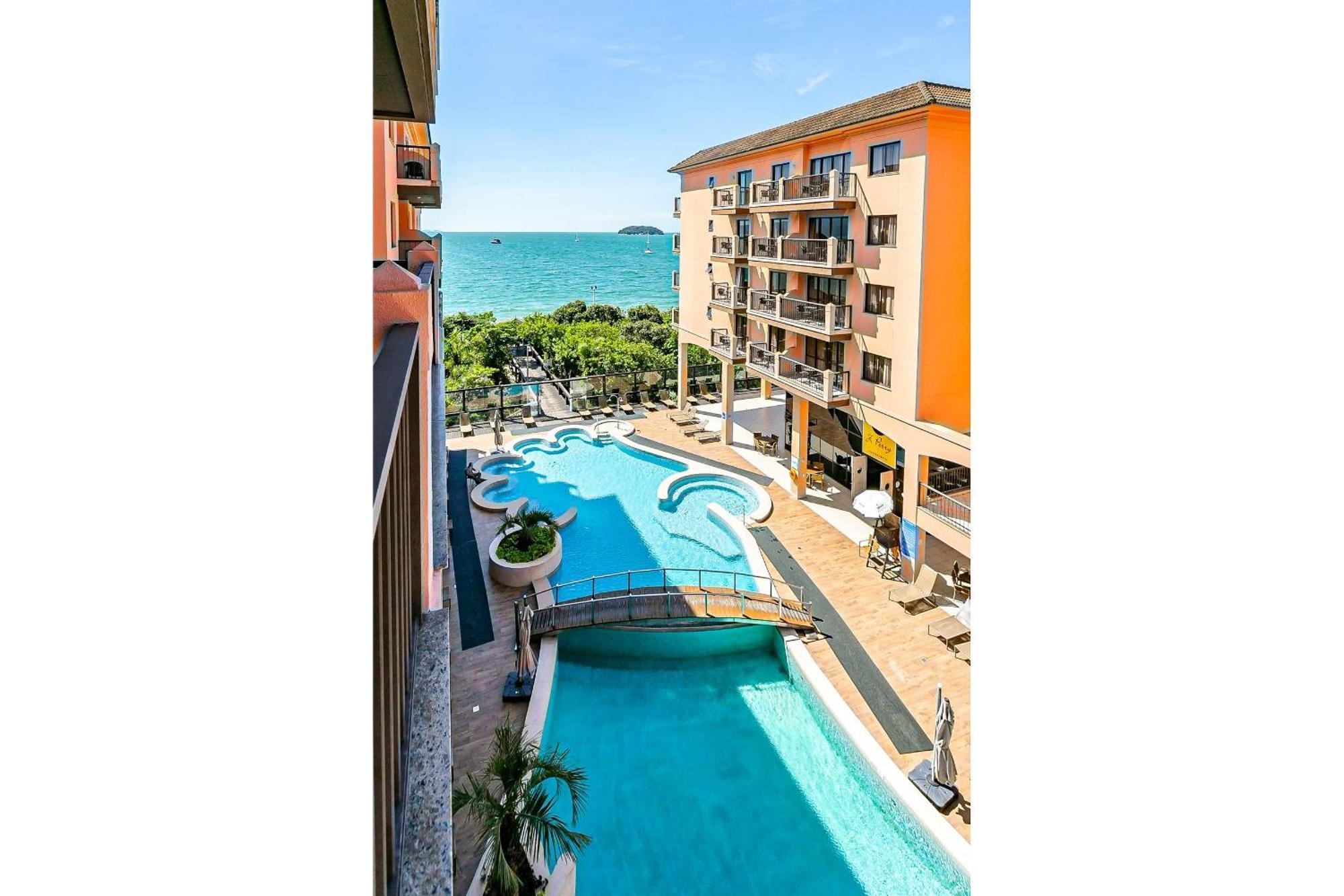 Resort Pe Na Areia - Studios Direto Com Proprietario Jbvjr Флорианополис Экстерьер фото