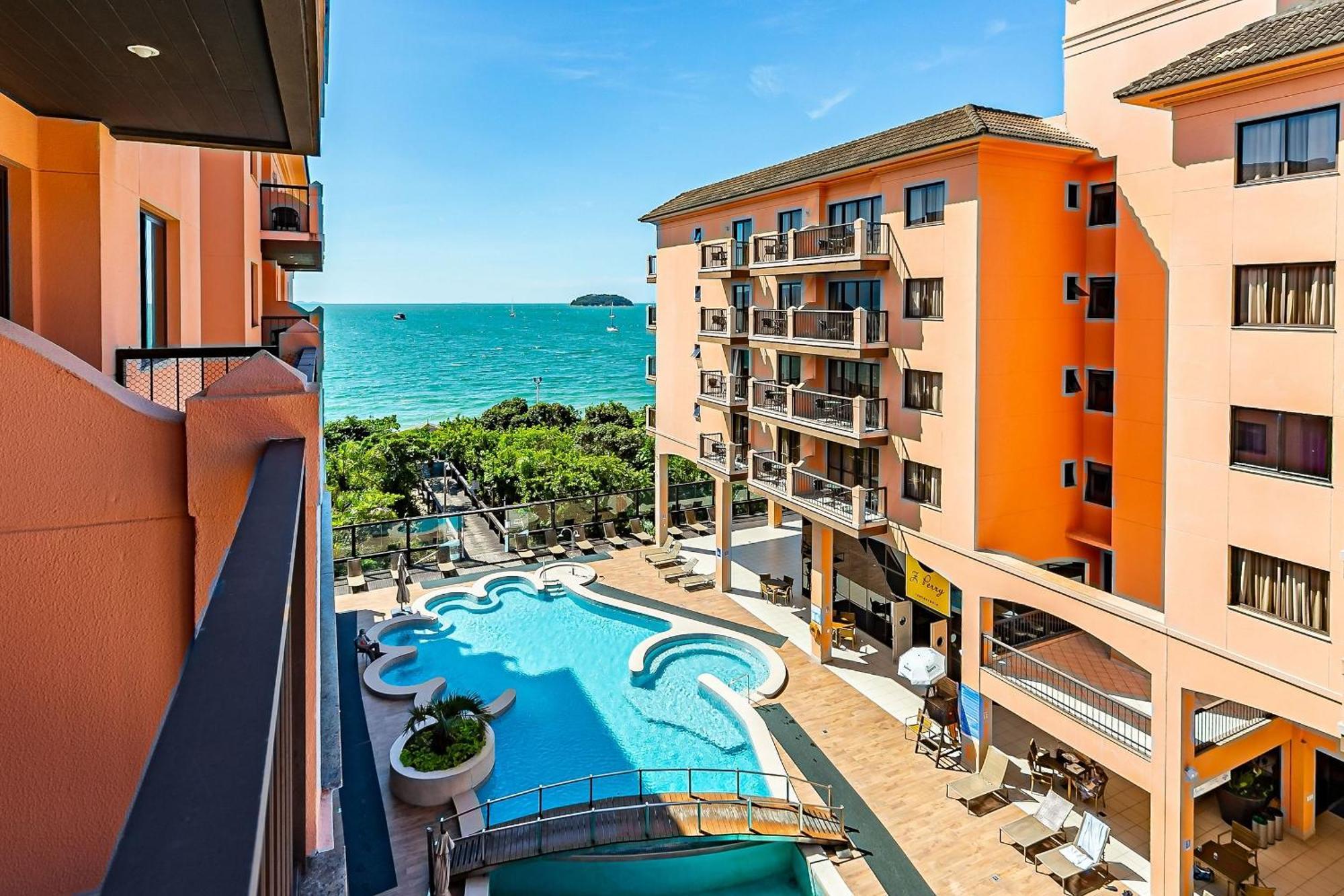 Resort Pe Na Areia - Studios Direto Com Proprietario Jbvjr Флорианополис Экстерьер фото