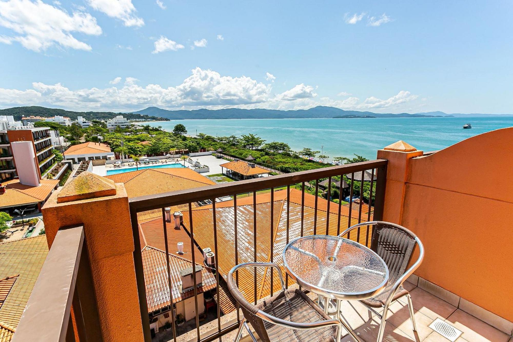 Resort Pe Na Areia - Studios Direto Com Proprietario Jbvjr Флорианополис Экстерьер фото