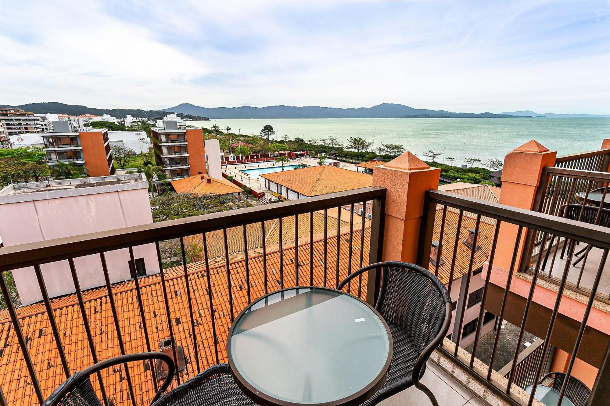 Resort Pe Na Areia - Studios Direto Com Proprietario Jbvjr Флорианополис Экстерьер фото