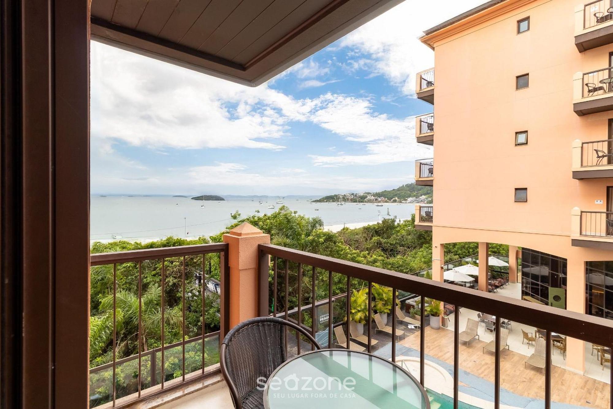Resort Pe Na Areia - Studios Direto Com Proprietario Jbvjr Флорианополис Экстерьер фото